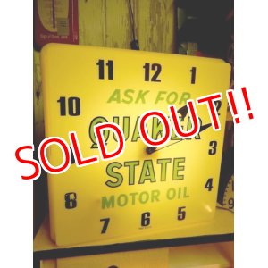 画像: dp-120705-47 Quaker State / 60's Light Up Sign Clock