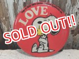 画像: ct-140211-07 Snoopy / 70's Pinback "LOVE"