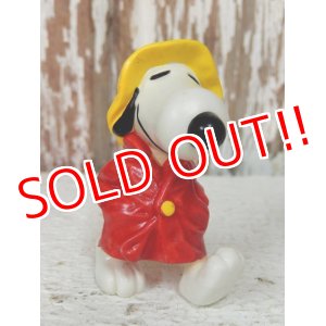 画像: ct-140218-14 Snoopy / Schleich 80's PVC "Raincoat"