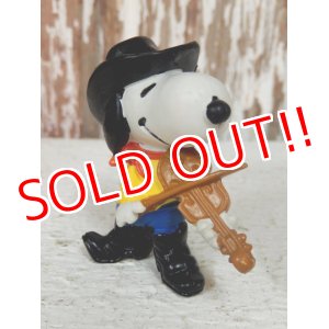 画像: ct-140218-10 Snoopy / Schleich 80's PVC "Fiddle"