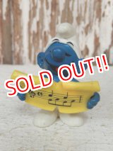 画像: ct-130305-46 Smurf PVC "Singer" (B) #20038