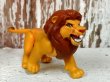 画像1: ct-130514-92 Lion King / Mufasa 90's Plastic figure