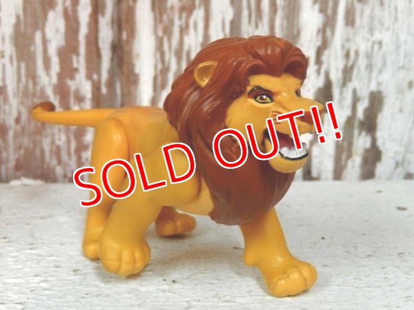 画像1: ct-130514-92 Lion King / Mufasa 90's Plastic figure