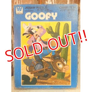 画像: ct-101114-17 Goofy / Whitman 80's Jigsaw Puzzle