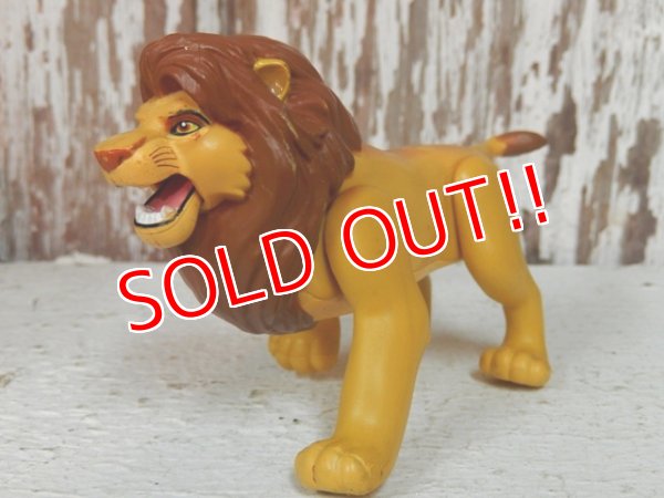 画像2: ct-130514-92 Lion King / Mufasa 90's Plastic figure