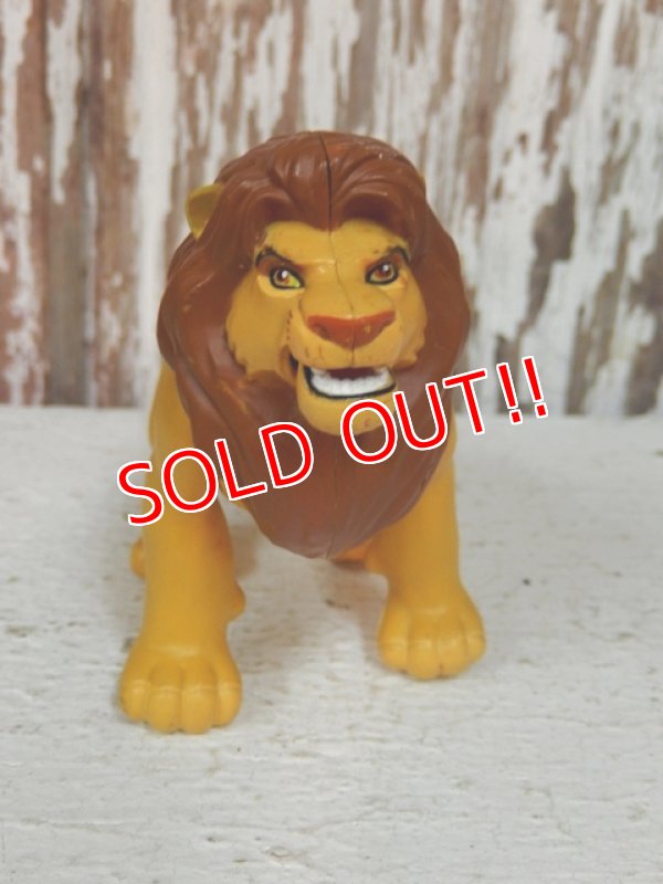 画像3: ct-130514-92 Lion King / Mufasa 90's Plastic figure