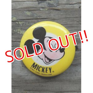 画像: pb-140114-02 Mickey Mouse / Vintage Pinback