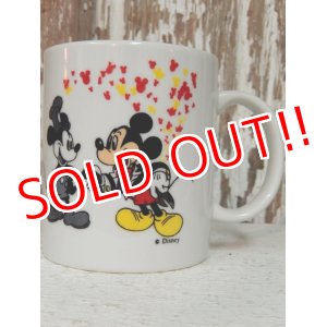 画像: ct-140318-82 Mickey Mouse / Sixty Years Mickey 80's Ceramic Mug