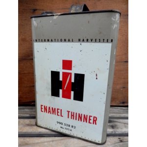 画像: dp-131201-09 International Harvester / Vintage Enamel Thinner Can