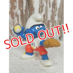 画像: ct-140409-09 Smurf PVC / 1997 TEAM McDonald's PLAYER Smurf "Baseball Pitcher"