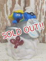 画像: ct-140409-04 Smurf & Smurfette  / 1999 Candy Top "Plane"