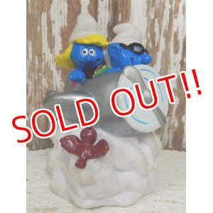 画像: ct-140409-04 Smurf & Smurfette  / 1999 Candy Top "Plane"