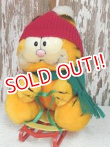 画像: ct-140415-34 Garfield / R.DAKIN 80's Plush Doll "Snow Flyer"