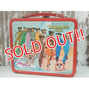 画像: ct-131121-09 Mickey Mouse Club / Aladdin 70's Lunchbox (Red) 