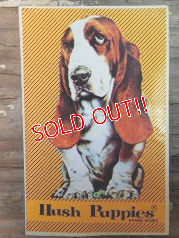 画像1: ad-140408-08 Hush Puppies / Vintage Sticker 