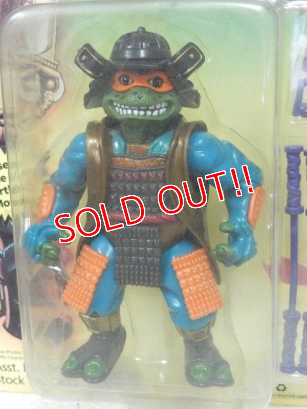 画像2: ct-140429-44 Teenage Mutant Ninja Turtles / Playmates 1992 Samurai Michelangelo