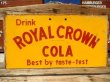 画像1: dp-140508-38 Royal Crown Cola / 40's-50's Metal sign