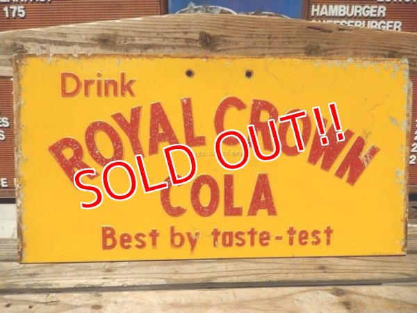 画像1: dp-140508-38 Royal Crown Cola / 40's-50's Metal sign