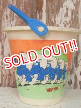 画像: ct-140509-33 Smurf / 80's Plastic Bucket