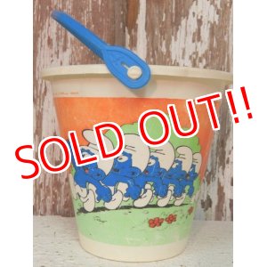 画像: ct-140509-33 Smurf / 80's Plastic Bucket