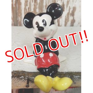 画像: ct-140516-04 Mickey Mouse / 70's Ceramic figure