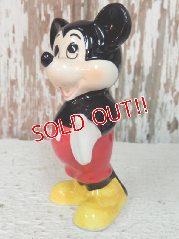 画像2: ct-140516-02 Mickey Mouse / 70's Ceramic figure