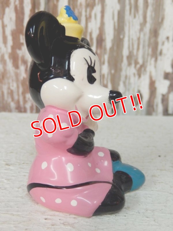 画像3: ct-140516-07 Minnie Mouse / 70's Ceramic figure