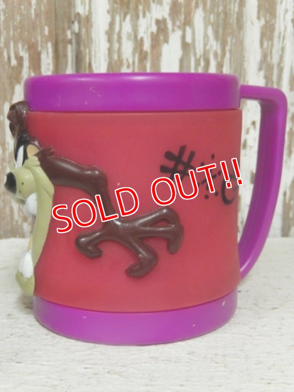 画像2: ct-140506-42 Tasmanian Devil / 90's Plastic Mug