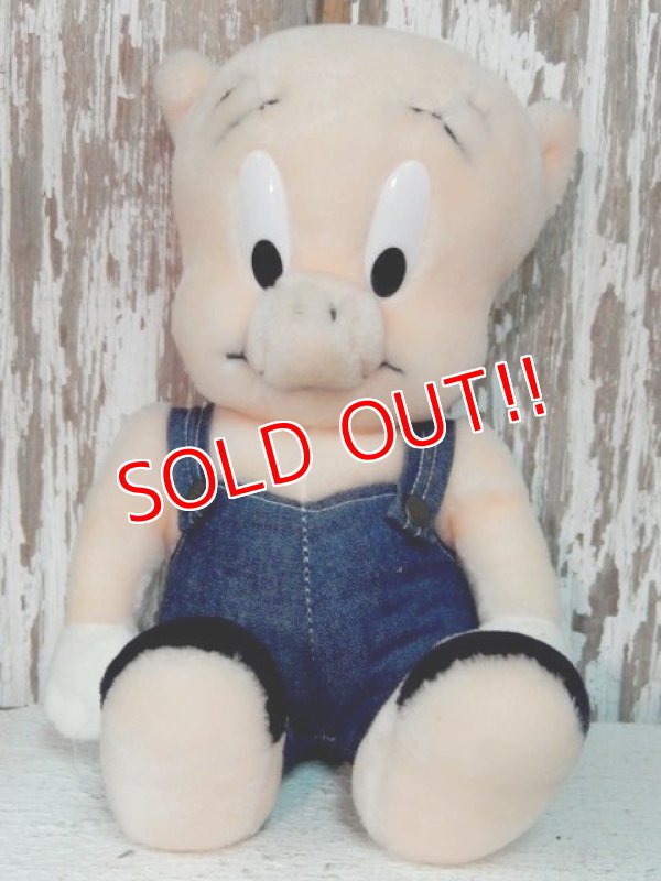 Porky pig deals stuffed animal