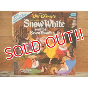 画像: ct-140510-22 Snow White and Seven Dwarfs / 70's Record & Book