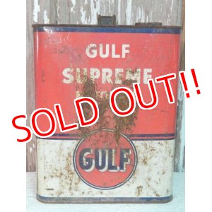 画像: dp-140508-06 Gulf / 50'-60's Supreme Motor Oil Can