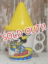 画像: ct-140610-07 Mickey Mouse & Donald Duck / 70's Plastic Mug