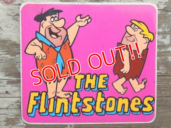 画像1: ct-140408-01 The Flintstones / Vintage sticker