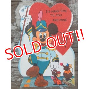 画像: ct-140318-69 Mickey Mouse / 60's Valentine's Card