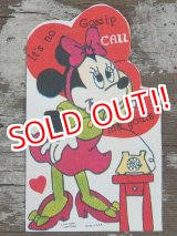 画像: ct-140318-71 Minnie Mouse / 60's Valentine's Card