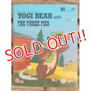 画像: bk-140610-08 Yogi Bear / The Three Pies1974 Picture Book