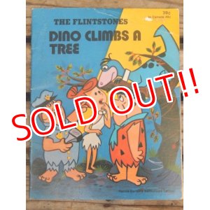 画像: bk-140610-08 The Flintstones / Dino cClimbs A Tree 1975 Picture Book