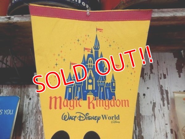 画像2: ct-140624-04 Walt Disney World / Magic Kingdom Pennant