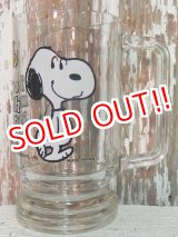 画像: gs-140708-01 Snoopy / 70's Beer Mug "Too much root beer!"