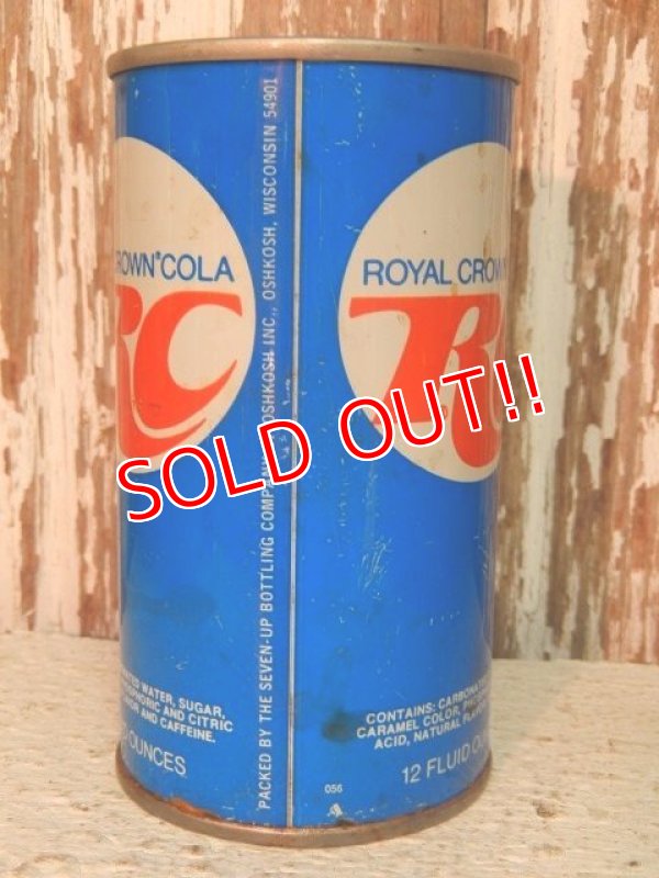 画像2: dp-140707-03 Royal Crown Cola / 70's 12oz fl Steel Can