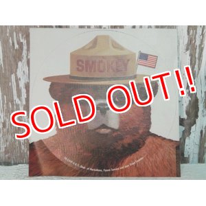 画像: ct-140715-14 Smokey Bear / Vintage Sticker