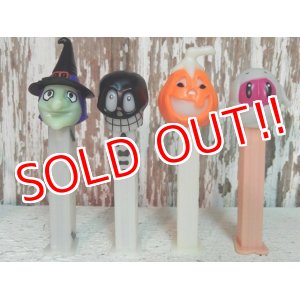 画像: pz-130917-04 Halloween / 2000's PEZ Dispenser Set of 4