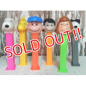 画像: pz-130917-04 Peanuts / 90's PEZ Dispenser Set of 6