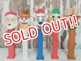 画像: pz-130917-04 Christmas / 2000's PEZ Dispenser Set of 5