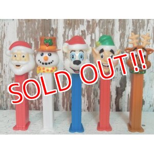 画像: pz-130917-04 Christmas / 2000's PEZ Dispenser Set of 5