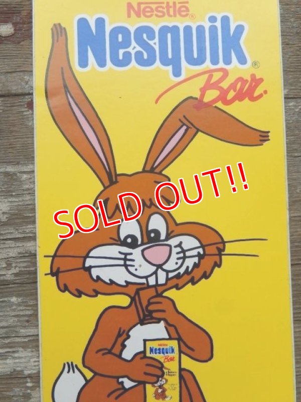 画像2: ad-140896-01 Nestlé / Quik Bunny 80's Sticker