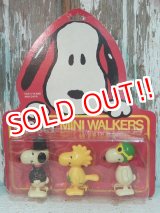 画像: ct-140805-86 PEANUTS / AVIVA 70's Wind-up Action Mini Walkers