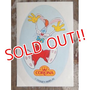 画像: ad-140896-01 Roger Rabbit / 80's Sticker