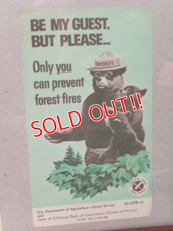 画像2: ct-140715-14 Smokey Bear / 60's AD