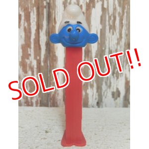 画像: pz-130917-04 Smurf / 90's PEZ Dispenser (Red stem)